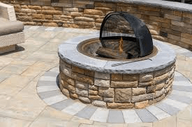 Firepits Carefree Lawn Center, Aspen Stone Fire Pit Kit